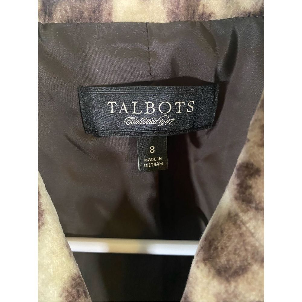 Talbots Leopard Print Jacket - Picture 3 of 6
